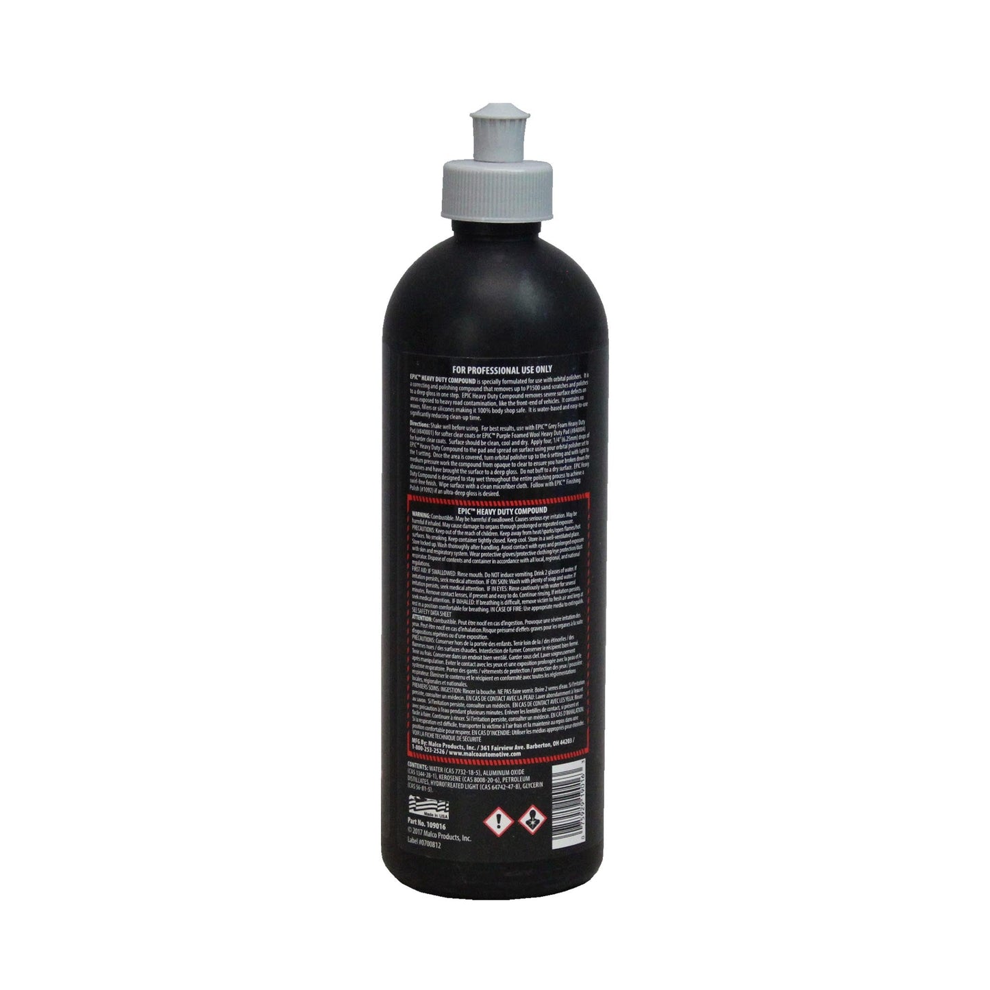 Malco Automotive Epic® Heavy Duty Compound