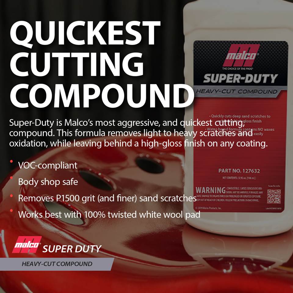 Malco Automotive Super-duty™ Heavy-cut Compound