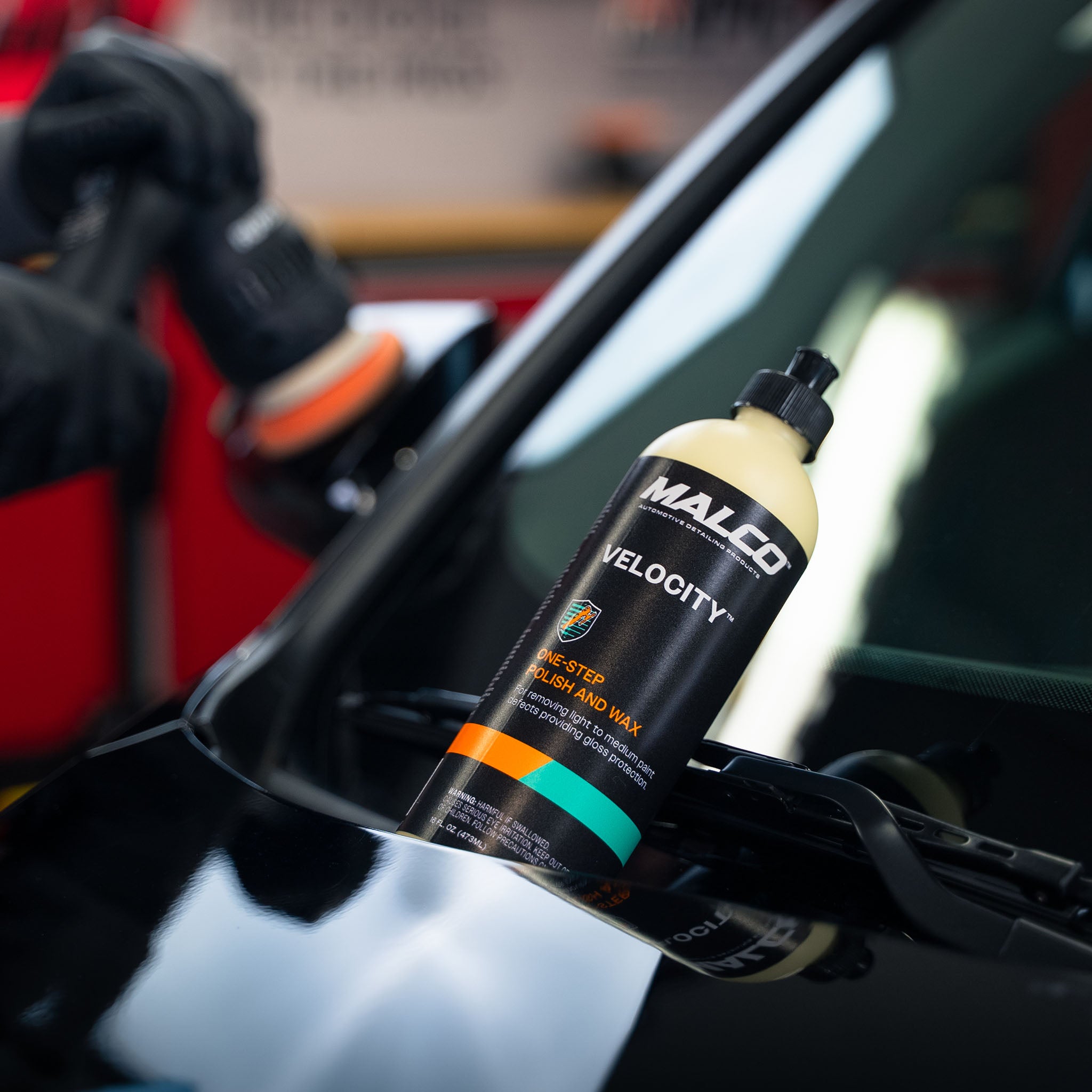 Malco Automotive Velocity One-step Polish And Wax