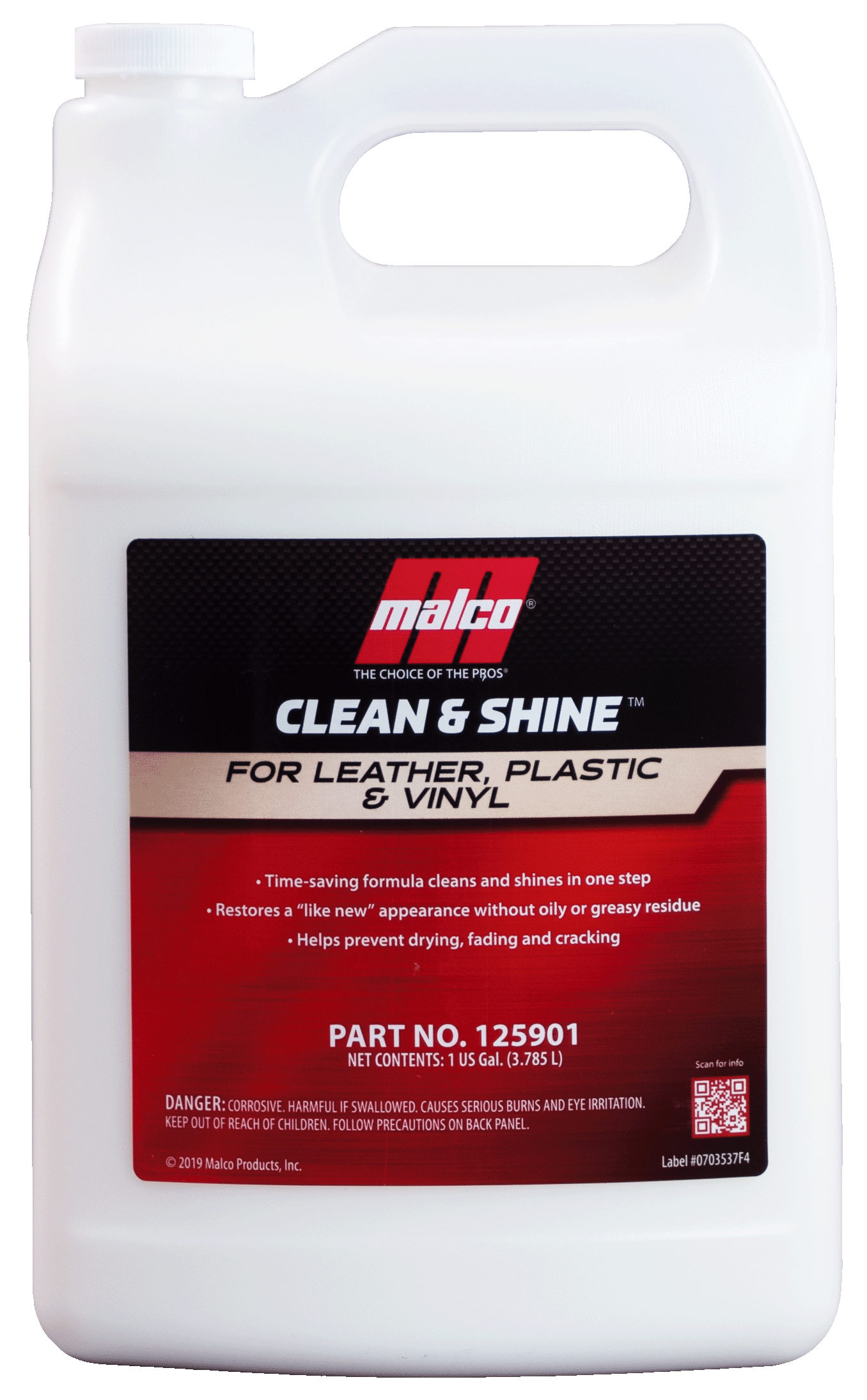 Malco Automotive 125901 Clean & Shine™ Interior Cleaner And Protectant