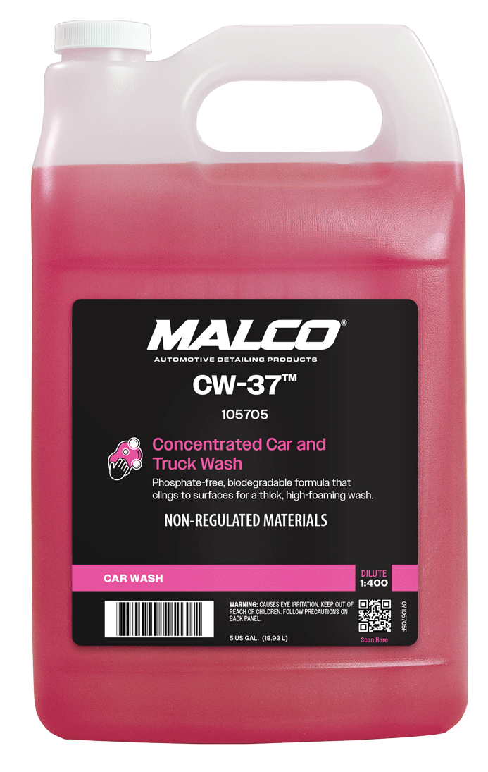 Malco Automotive 105701 Cw-37™ Premium Car & Truck Wash Concentrate