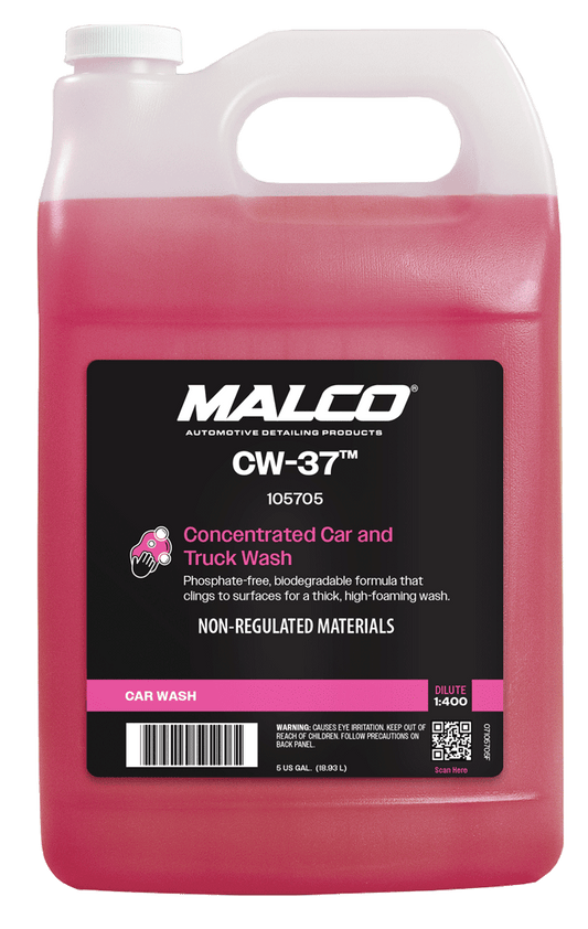 Malco Automotive 105701 Cw-37™ Premium Car & Truck Wash Concentrate