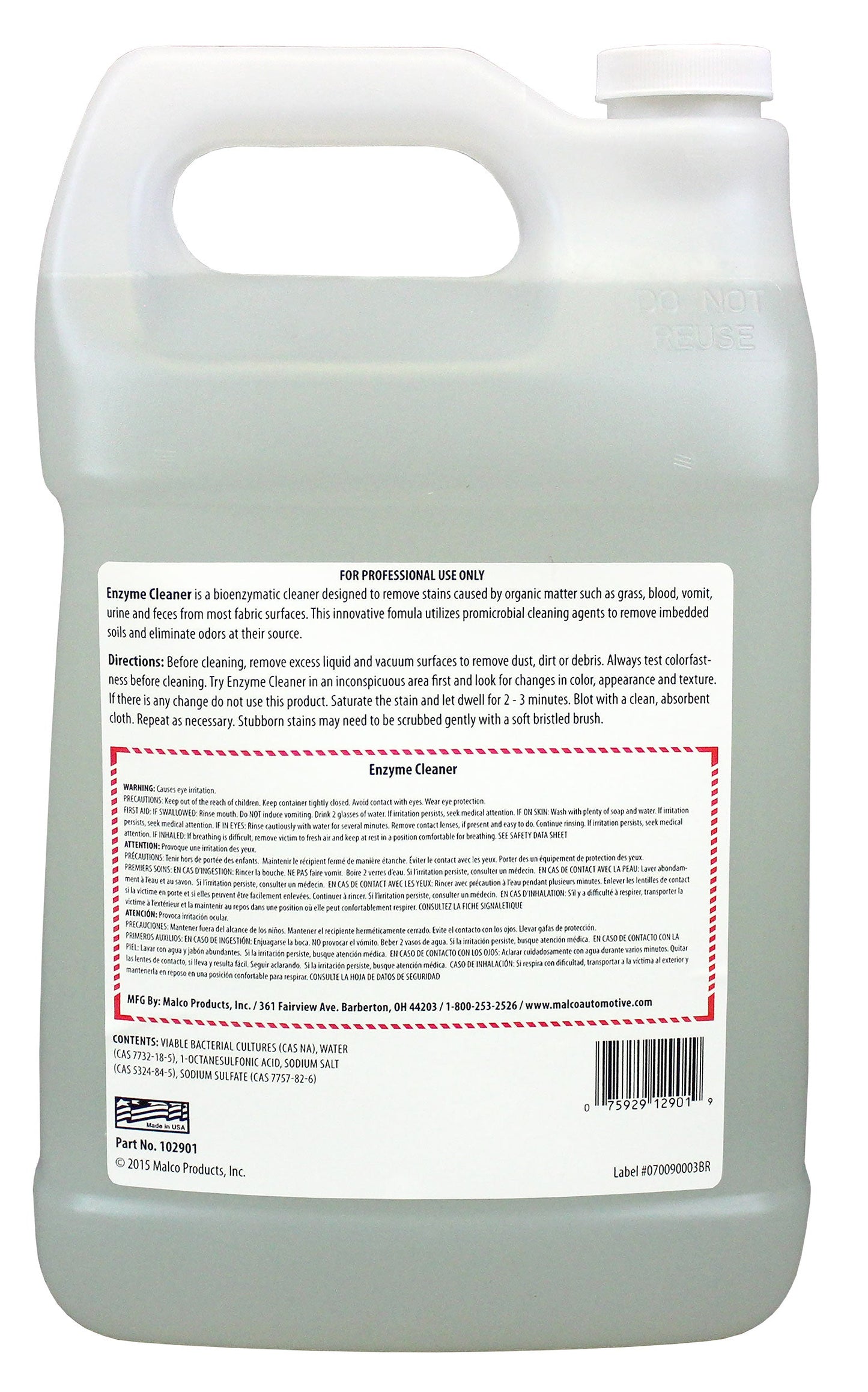 Malco Automotive 102901 Enzyme Cleaner