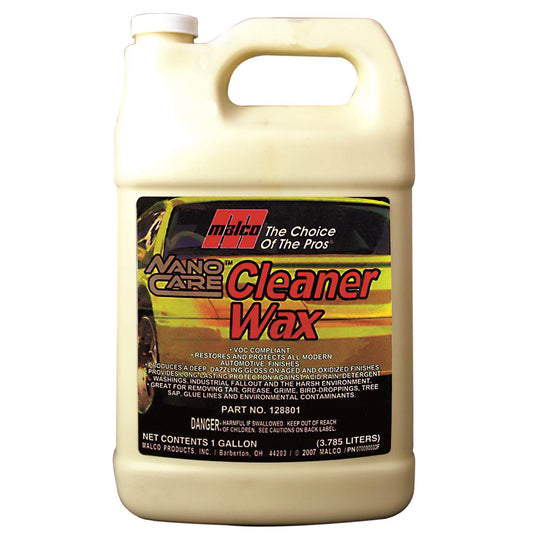 Malco Automotive 128801 Nano Care Cleaner Wax