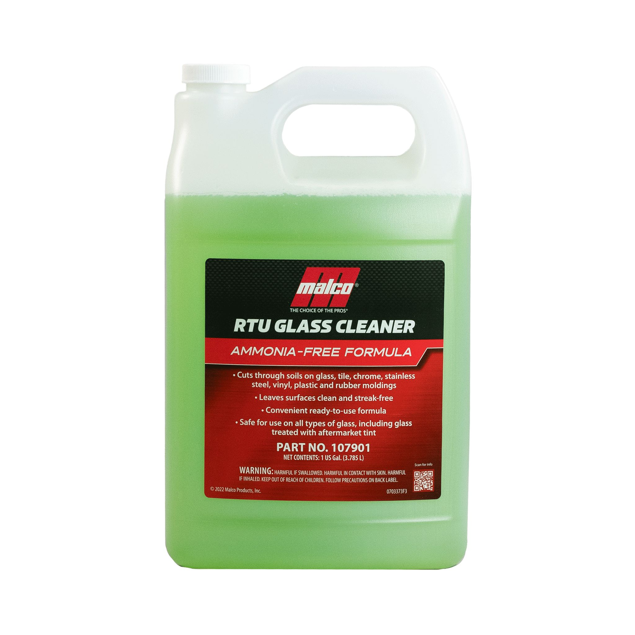 Malco Automotive 107901 Rtu Glass Cleaner