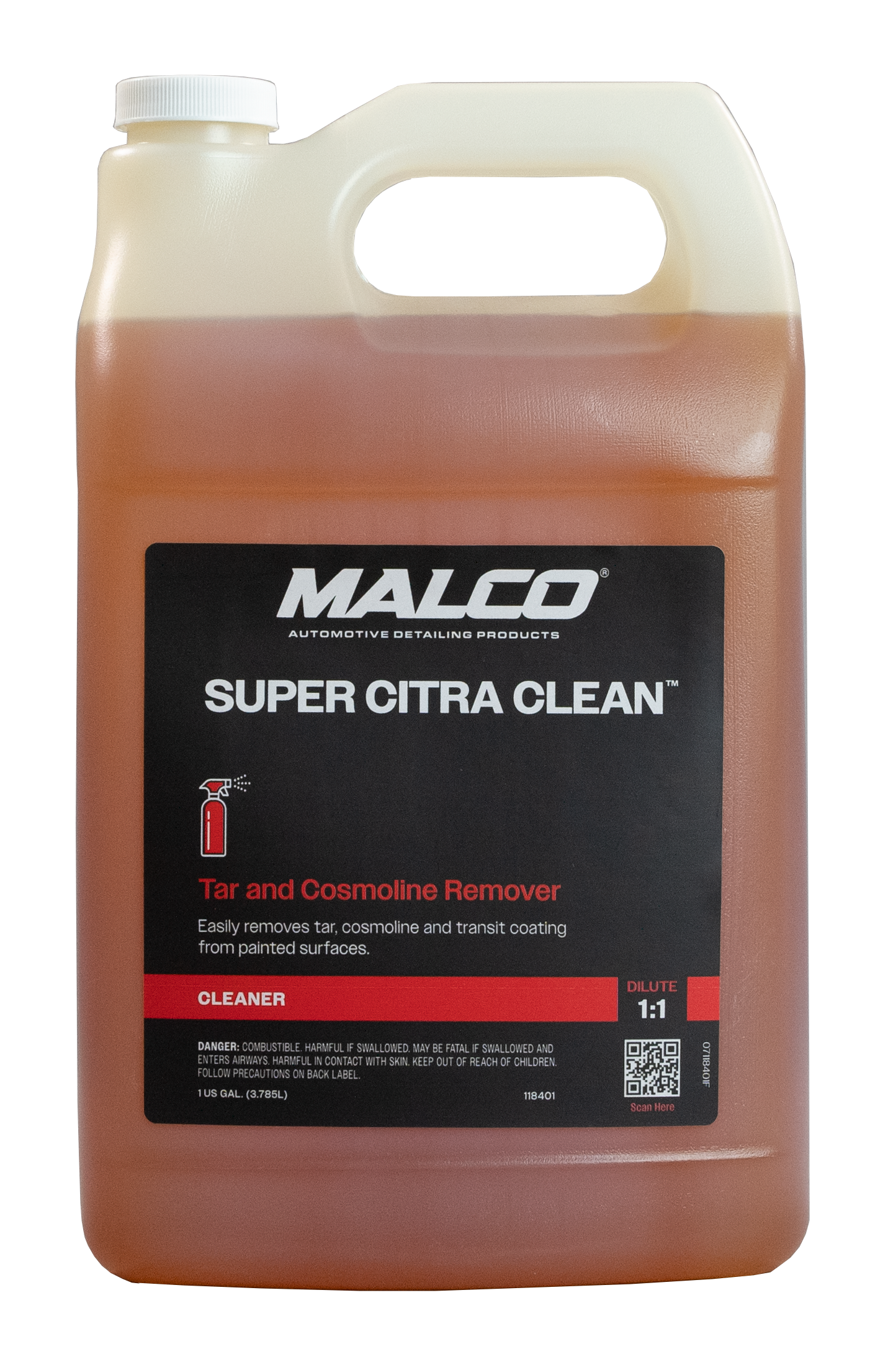 Malco Automotive 118401 Super Citra Clean™ Tar and Cosmoline Remover
