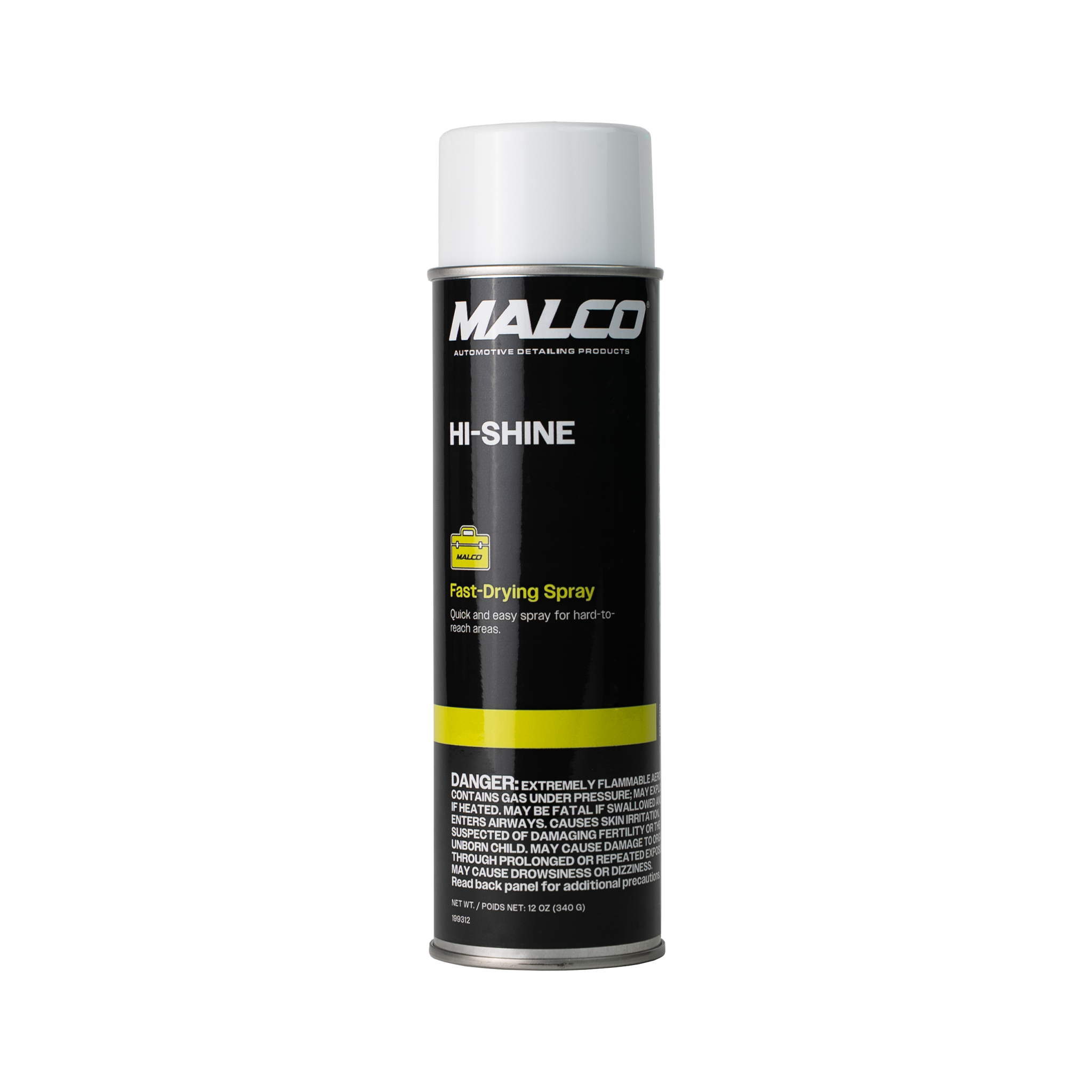 Malco Automotive DIST-ONLY-199312 Hi-shine Fast Drying Spray