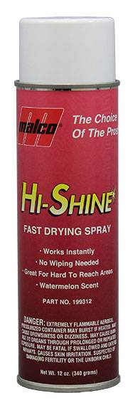 Malco Automotive DIST-ONLY-199312 Hi-shine Fast Drying Spray