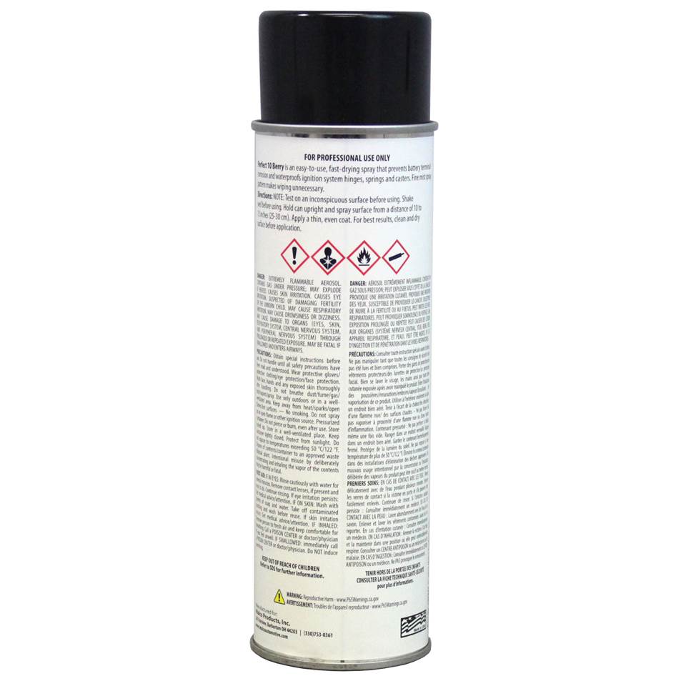 Malco Automotive DIST-ONLY-198412 Perfect 10 Fast-drying Spray - Voc Compliant