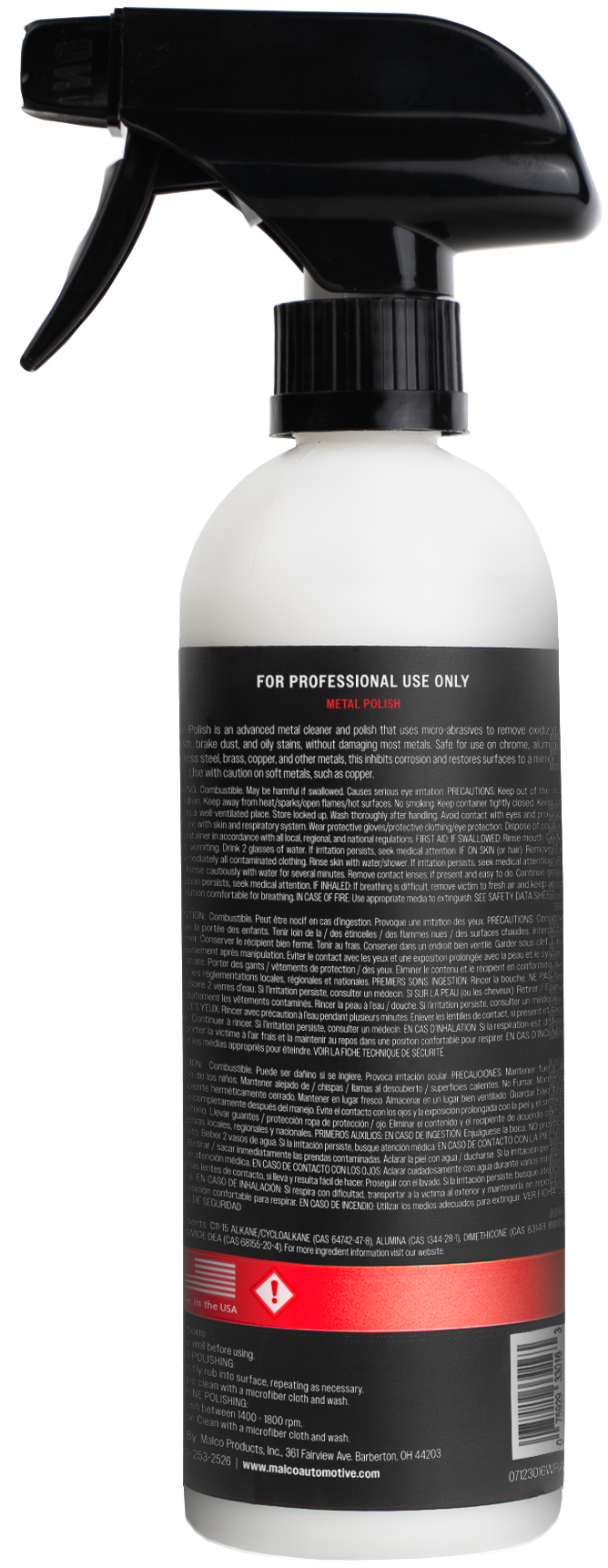 Malco Automotive 123016 Metal Polish