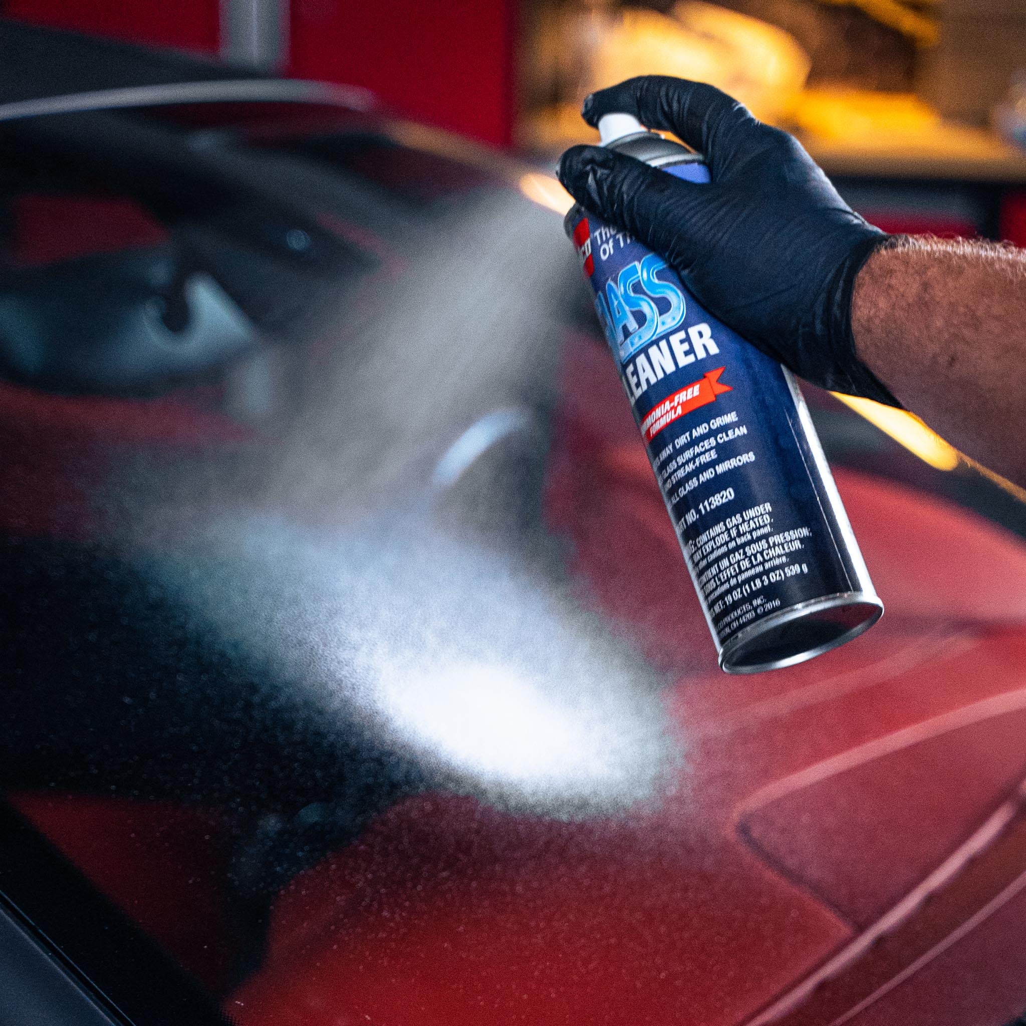 Malco Automotive DIST-ONLY-113820 Ammonia Free Glass Cleaner Aerosol
