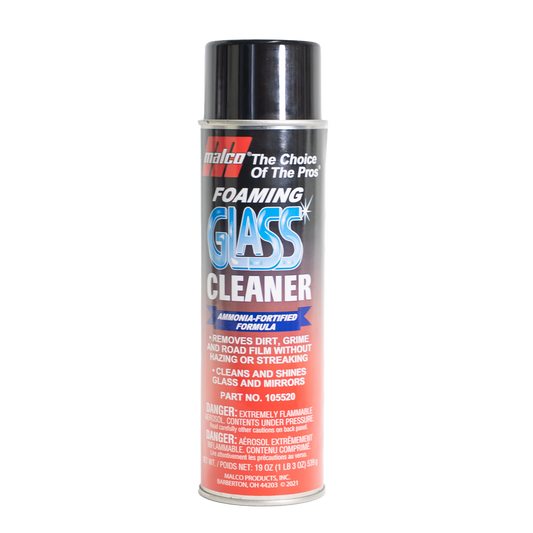 Malco Automotive DIST-ONLY-113820 Ammonia Free Glass Cleaner Aerosol