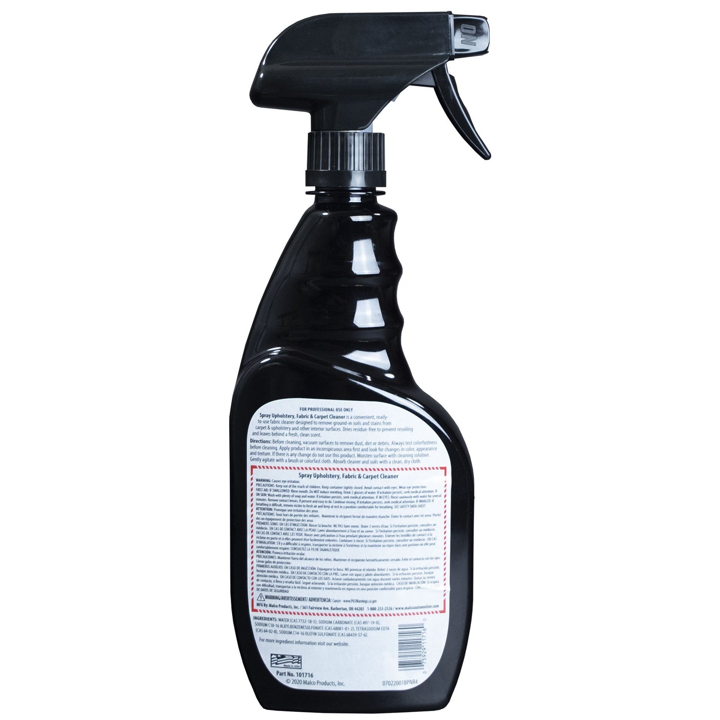 Malco Automotive 101716 Spray Upholstery/carpet - Rtu