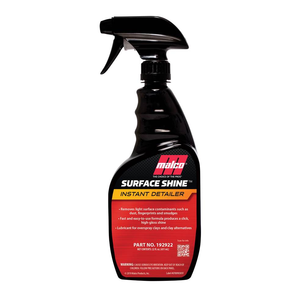 Malco Automotive 192922 Surface Shine™ Instant Detailer