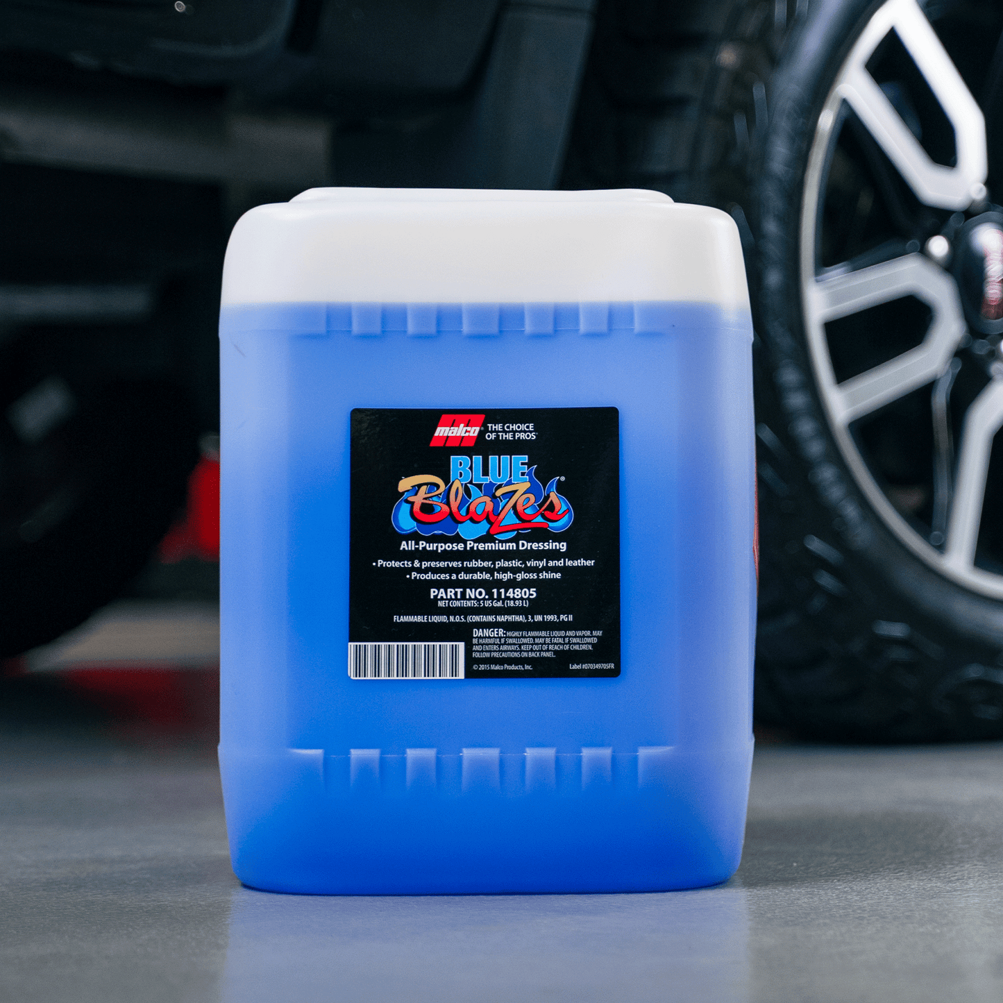 Malco Automotive DIST-ONLY-114805 Blue Blazes® All-purpose Premium Dressing - Non Voc