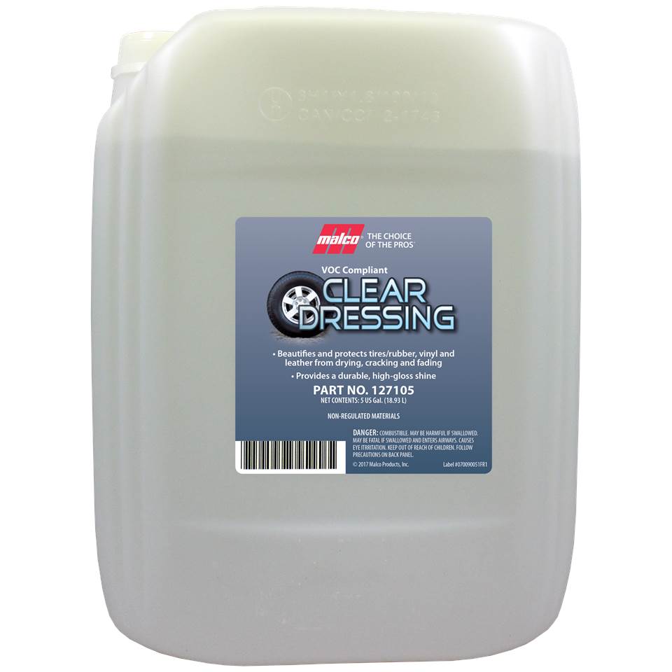 Malco Automotive DIST-ONLY-127105 Clear Dressing - Voc Compliant