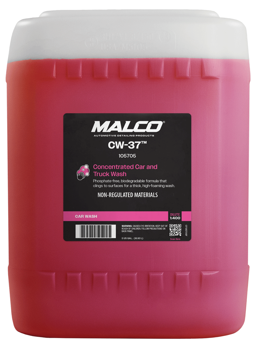 Malco Automotive DIST-ONLY-105705 Cw-37™ Premium Car & Truck Wash Concentrate