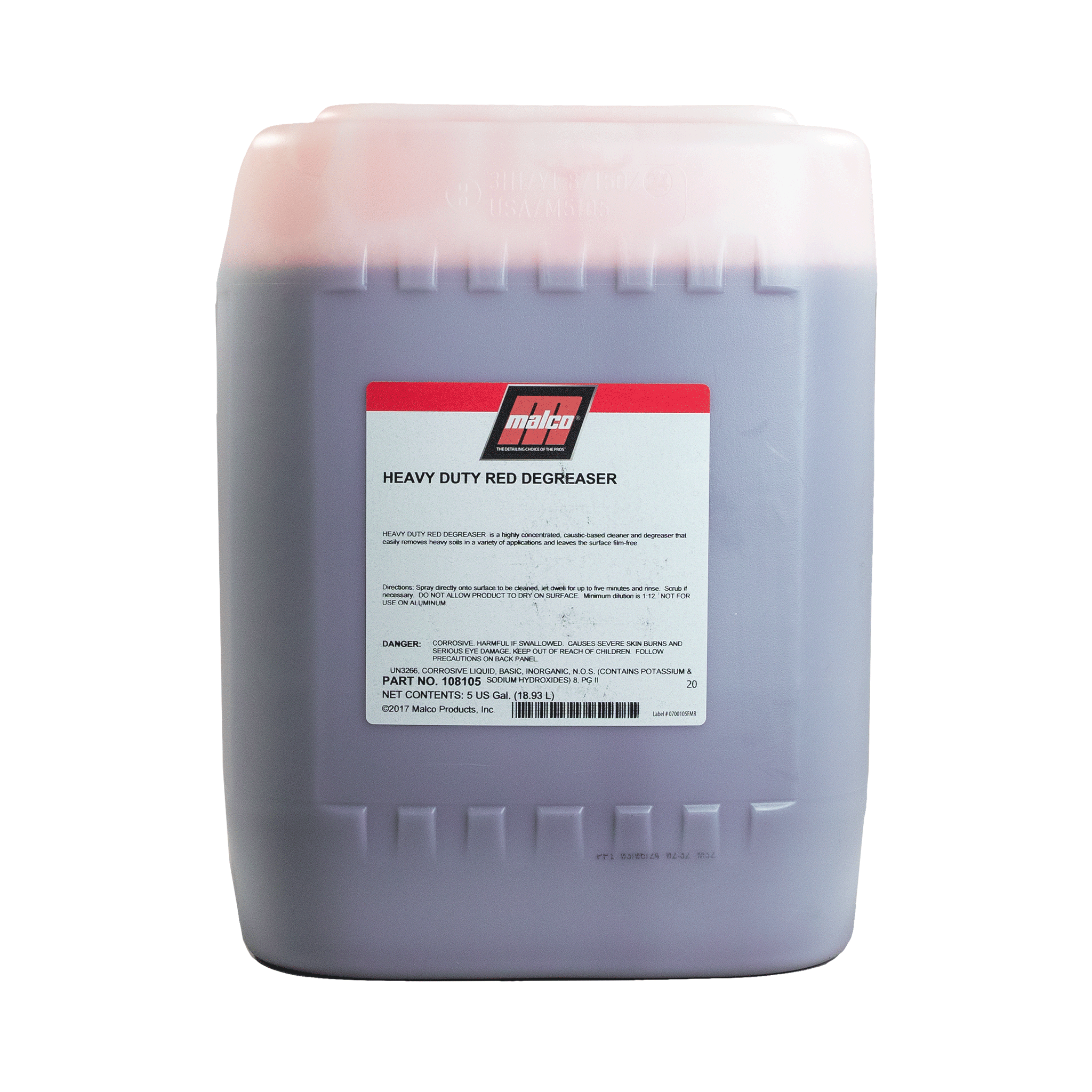 Malco Automotive DIST-ONLY-108105 Heavy Duty Red Degreaser