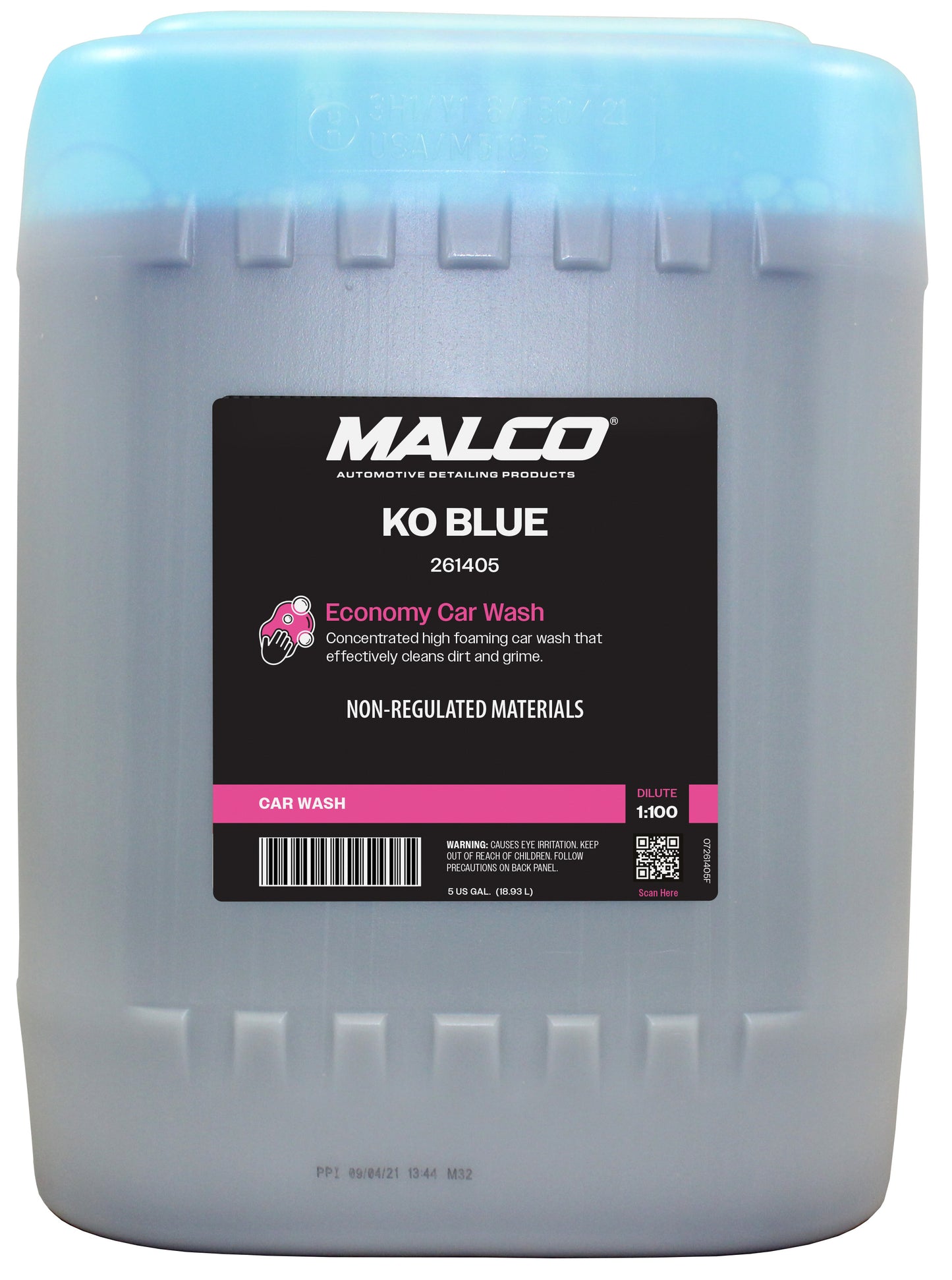 Malco Automotive DIST-ONLY-261405 Ko Blue Car Wash