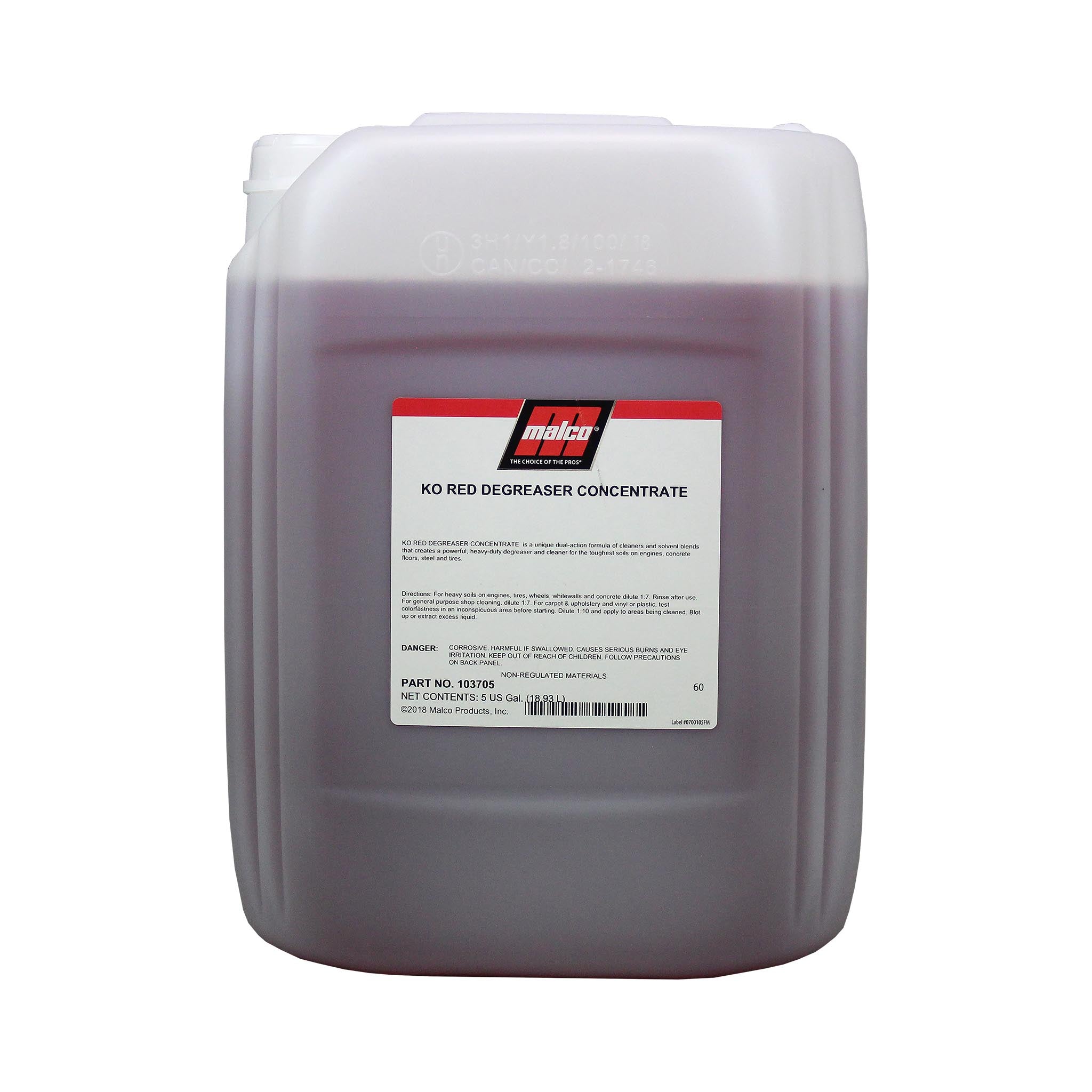Malco Automotive DIST-ONLY-103705 Ko Red Degreaser Concentrate