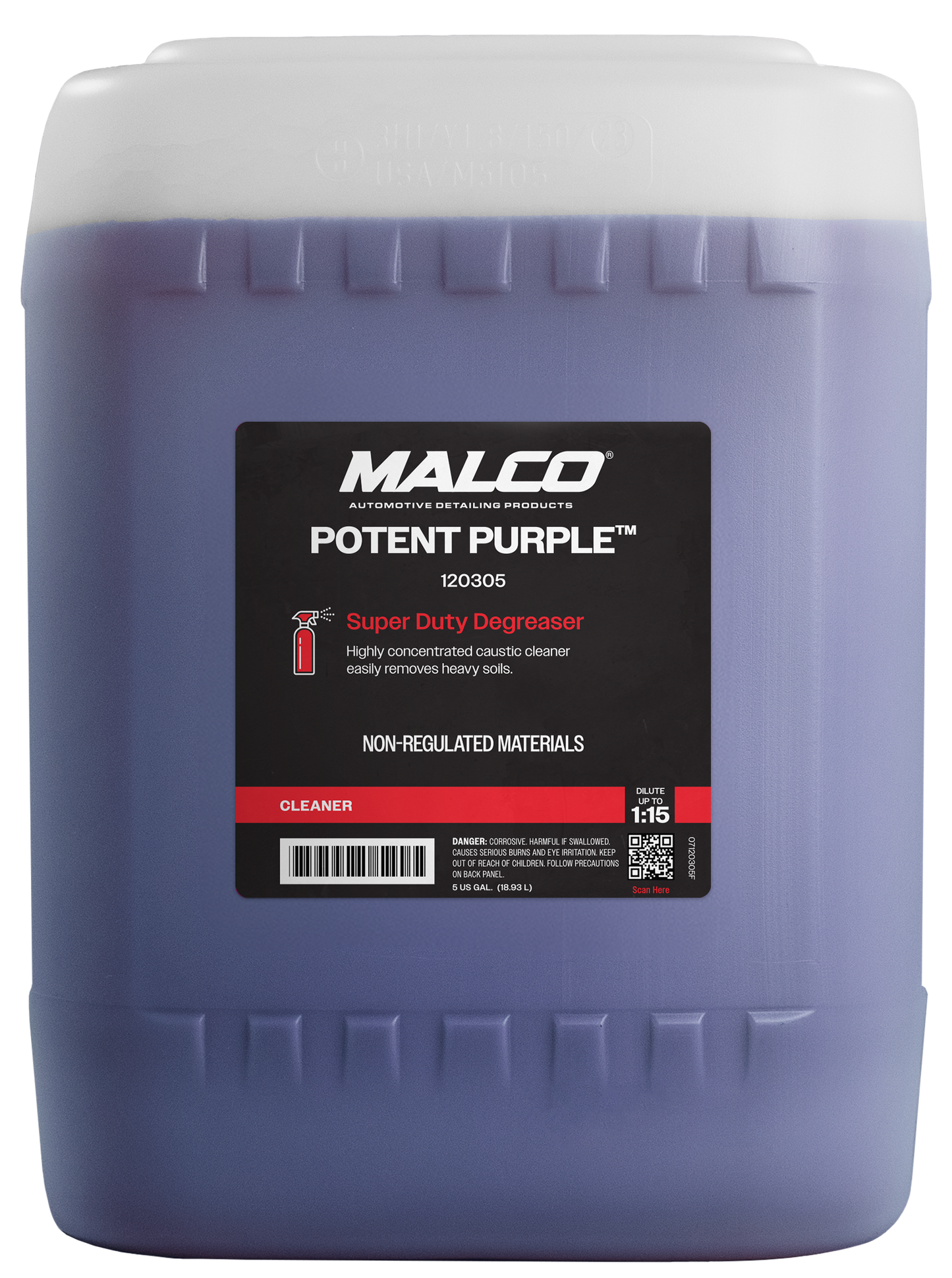 Malco Automotive DIST-ONLY-120305 Potent Purple™ Super Duty Degreaser