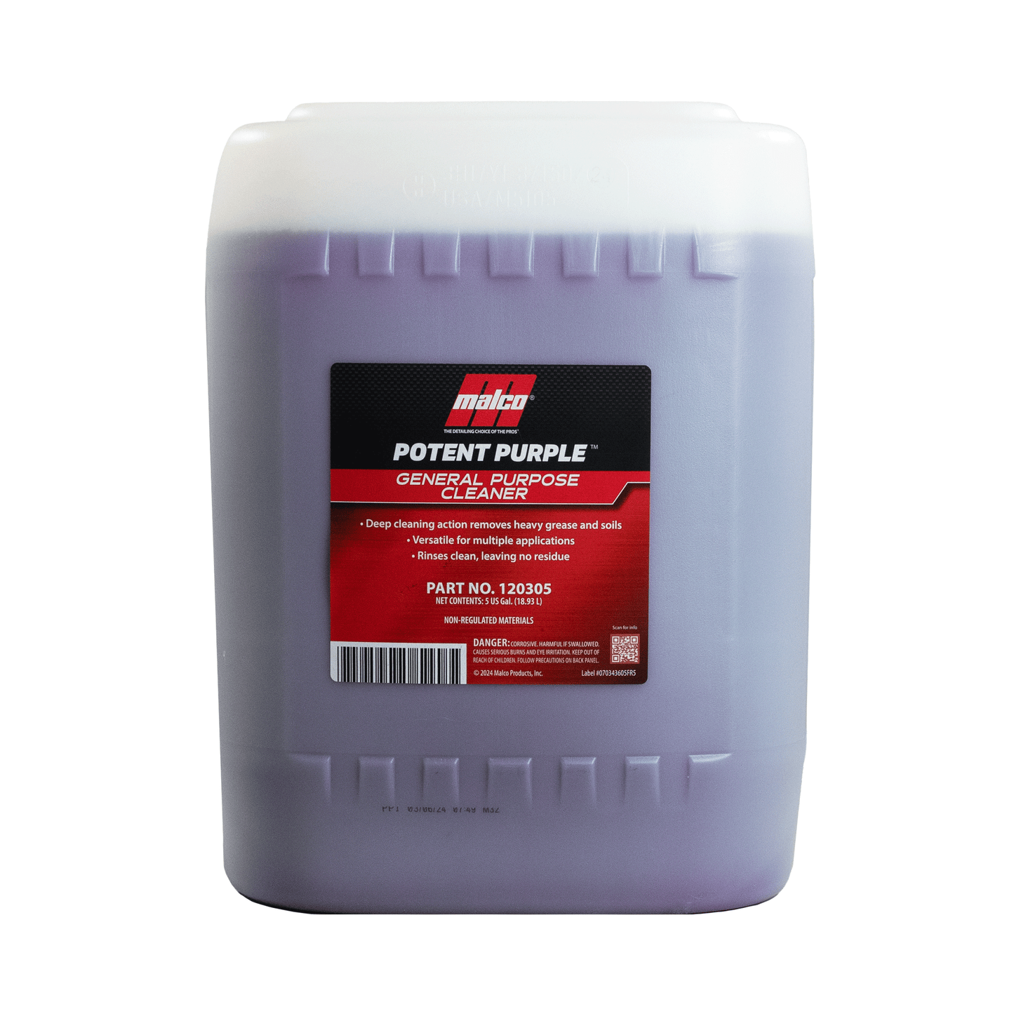 Malco Automotive DIST-ONLY-120305 Potent Purple™ Super Duty Degreaser