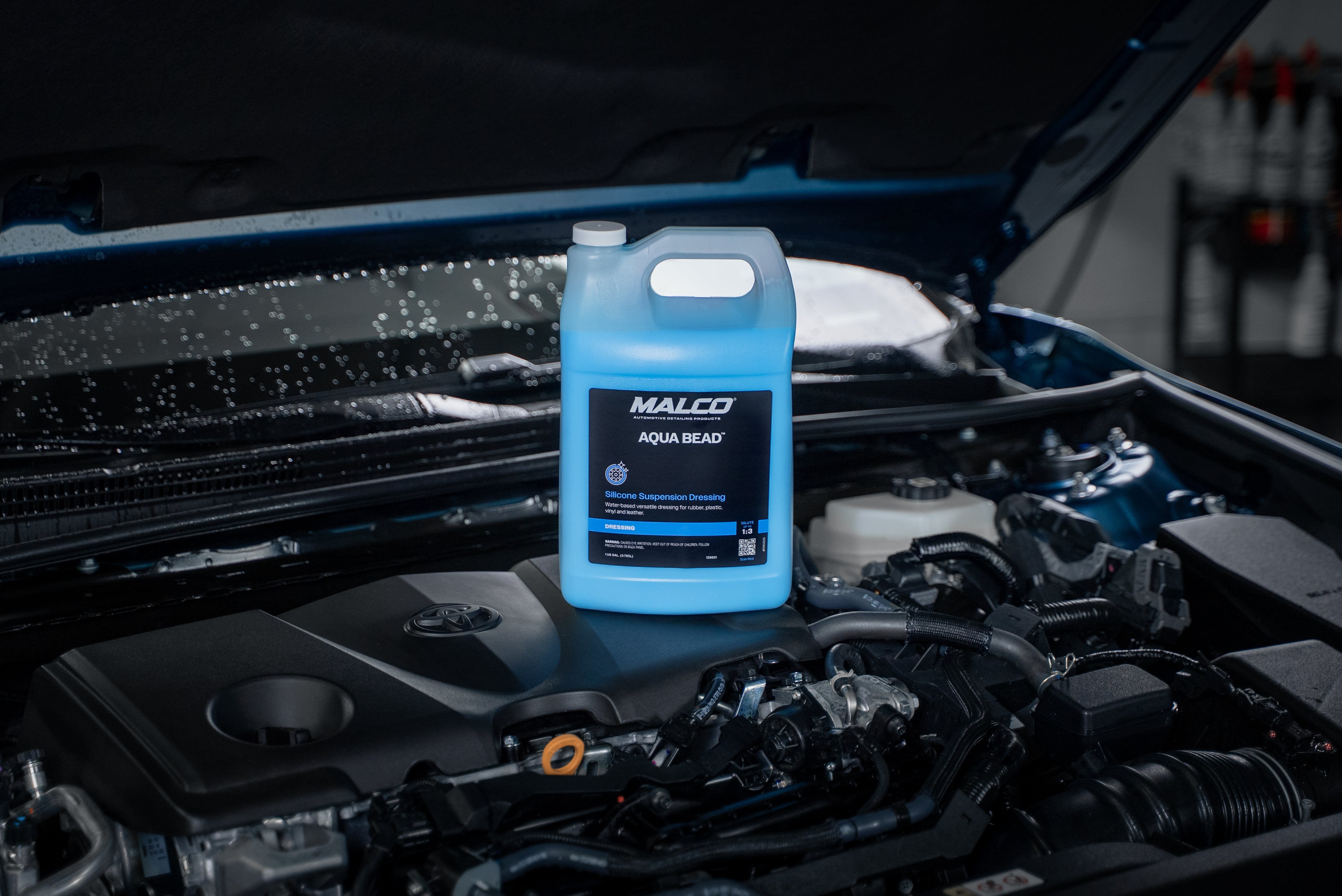 Malco Automotive Aqua Bead™ Silicone Suspension Dressing