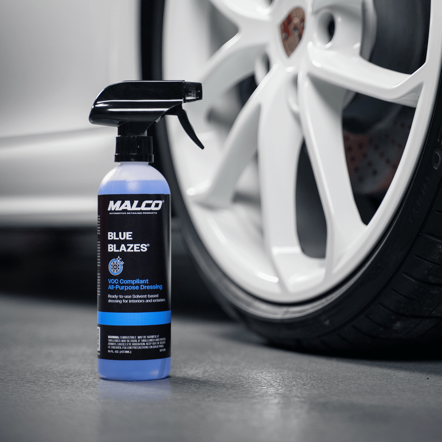 Malco Automotive Blue Blazes™ All-in-one Dressing - Voc