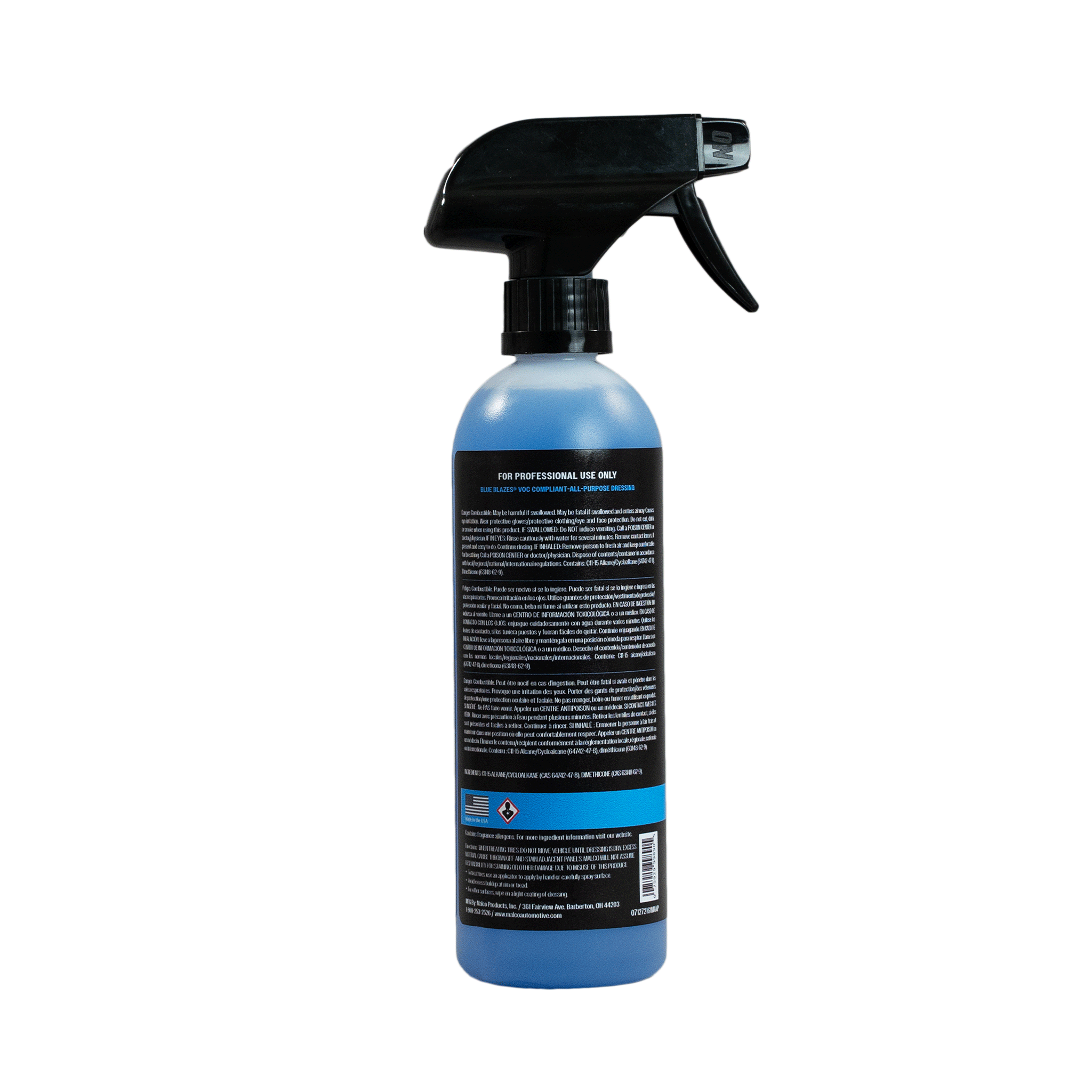 Malco Automotive Blue Blazes™ All-in-one Dressing - Voc