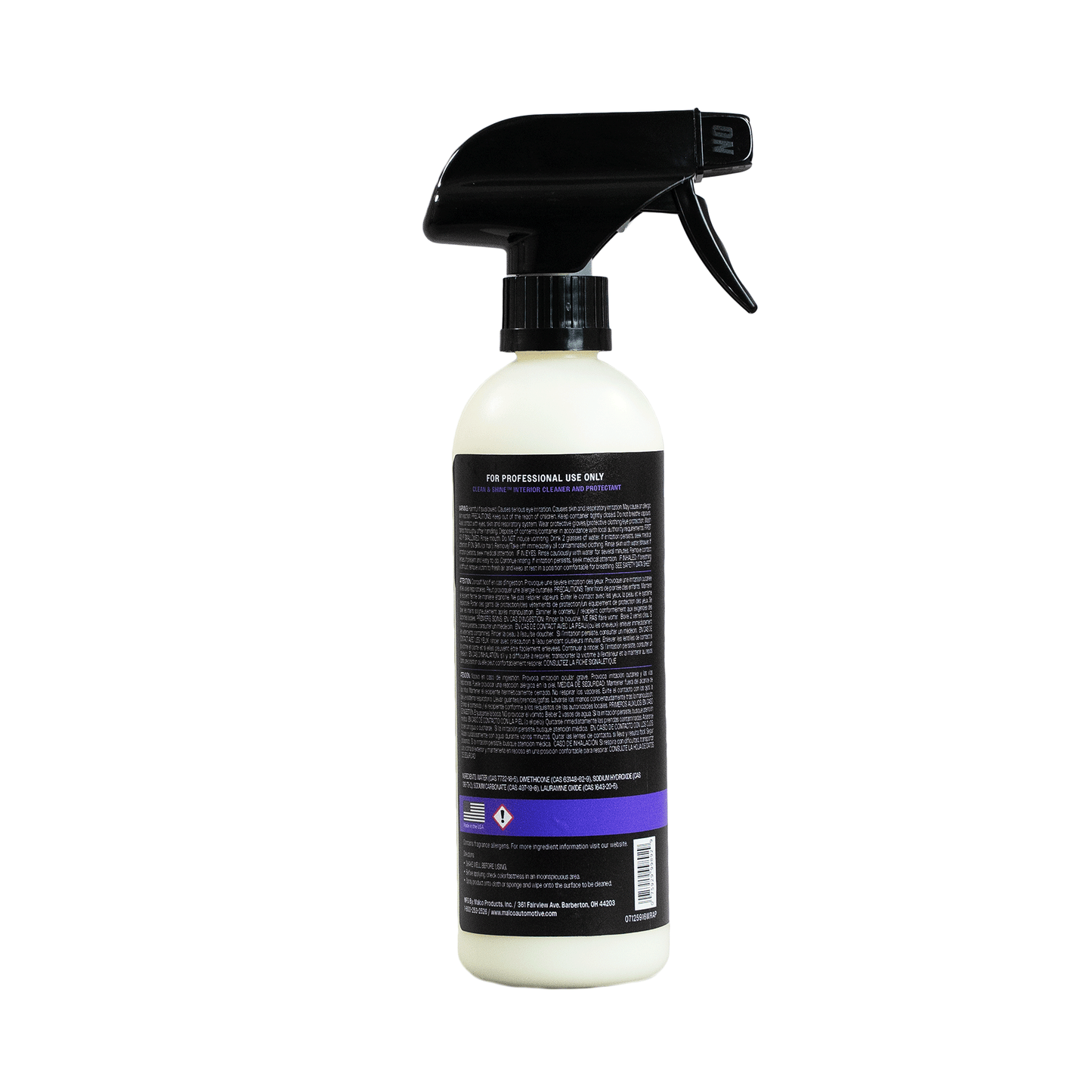 Malco Automotive Clean & Shine™ Interior Cleaner And Protectant