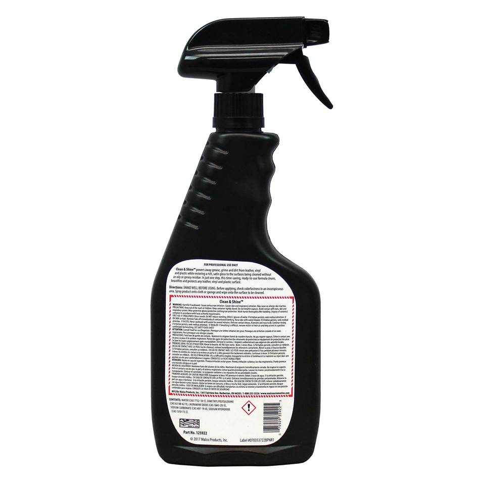 Malco Automotive Clean & Shine™ Interior Cleaner And Protectant