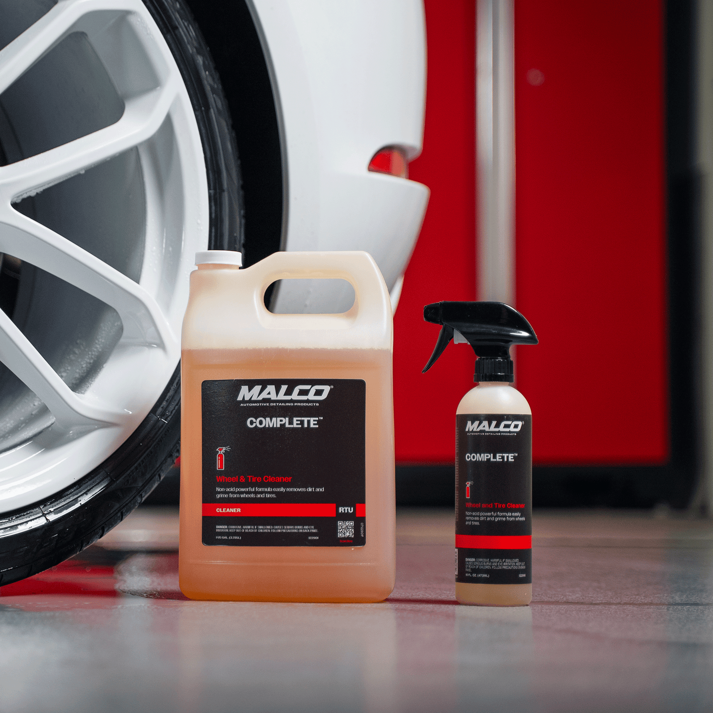 Malco Automotive Complete™ Wheel & Tire Cleaner Non-acid Formula