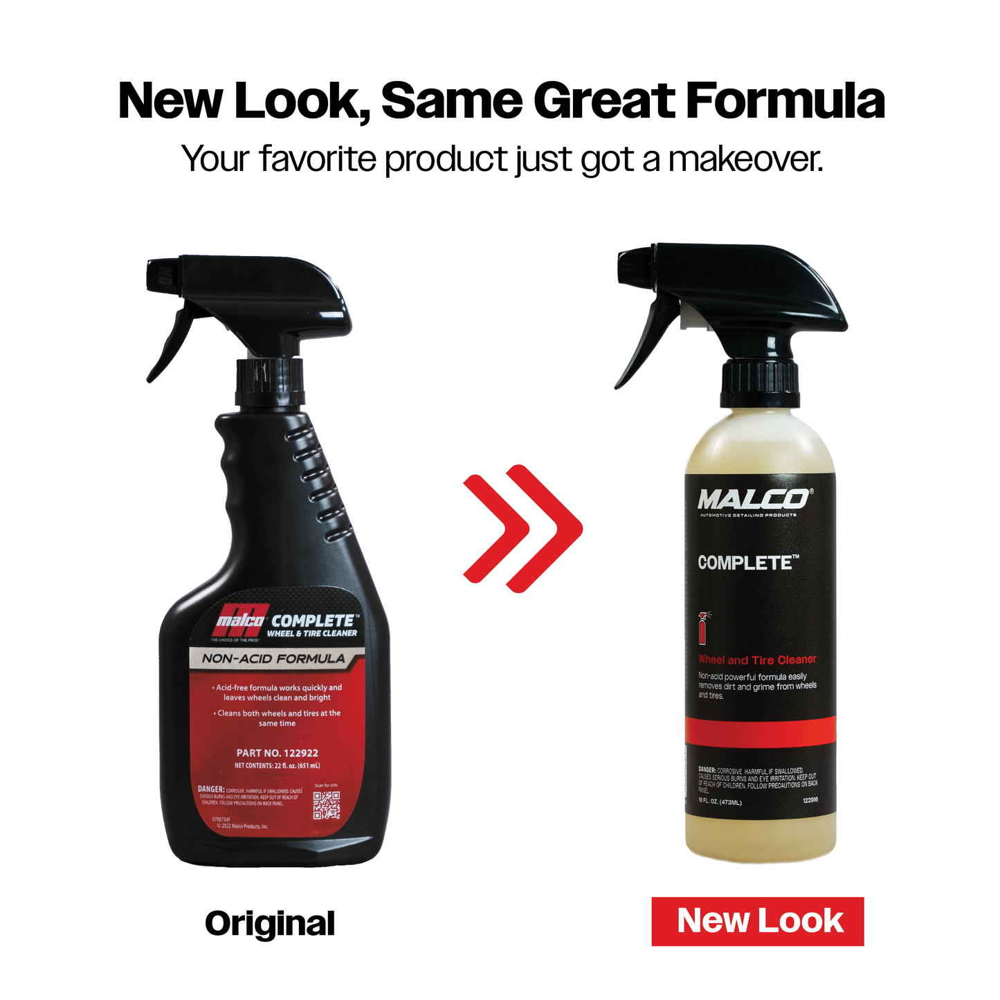 Malco Automotive Complete™ Wheel & Tire Cleaner Non-acid Formula