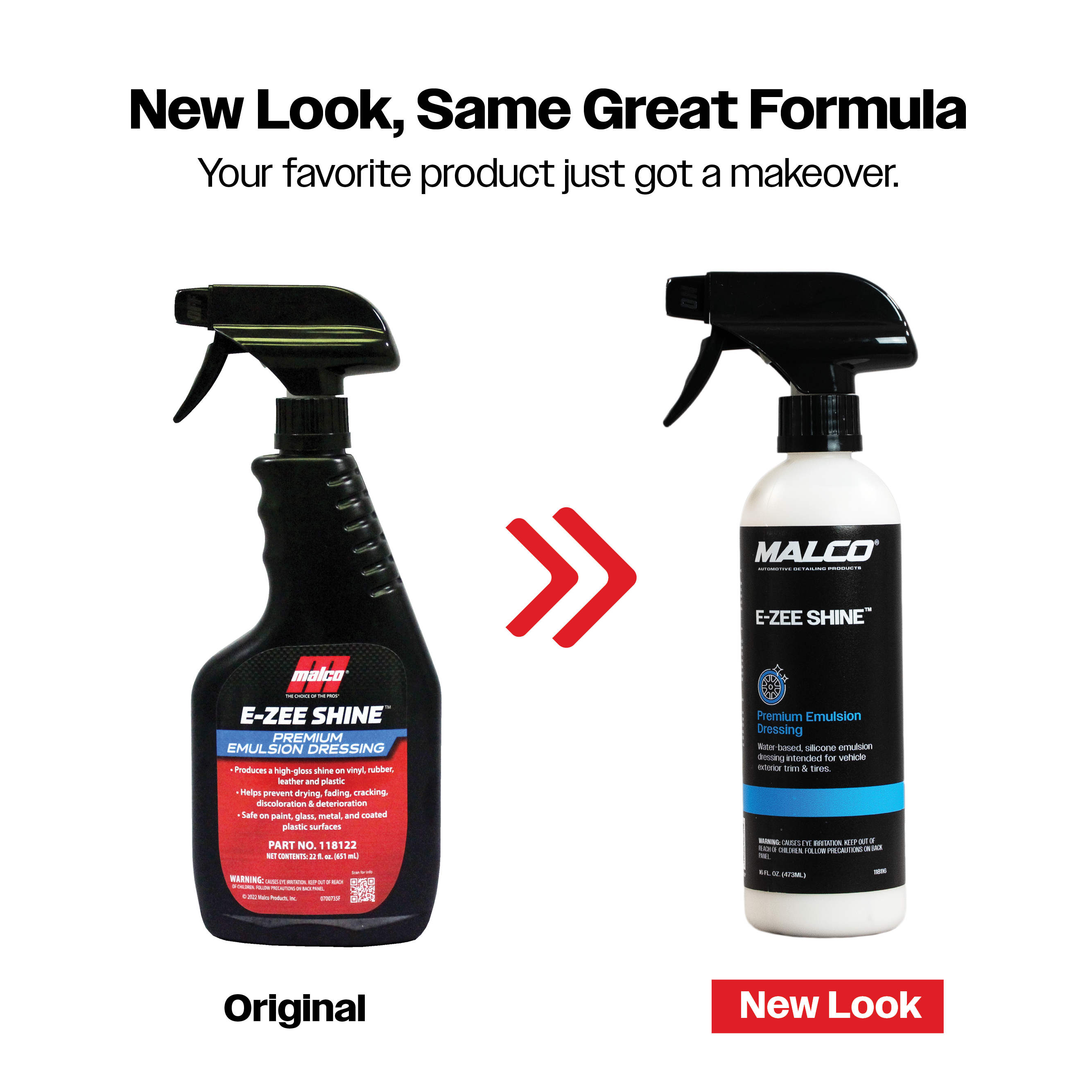 Malco Automotive E-zee Shine™ Premium Dressing