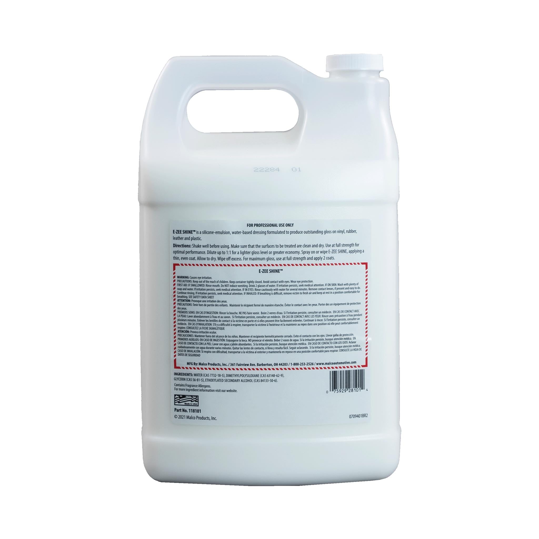 Malco Automotive E-zee Shine™ Premium Dressing