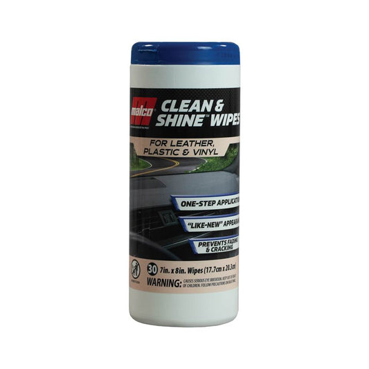 Malco Automotive 261830 Clean & Shine™ Wipes