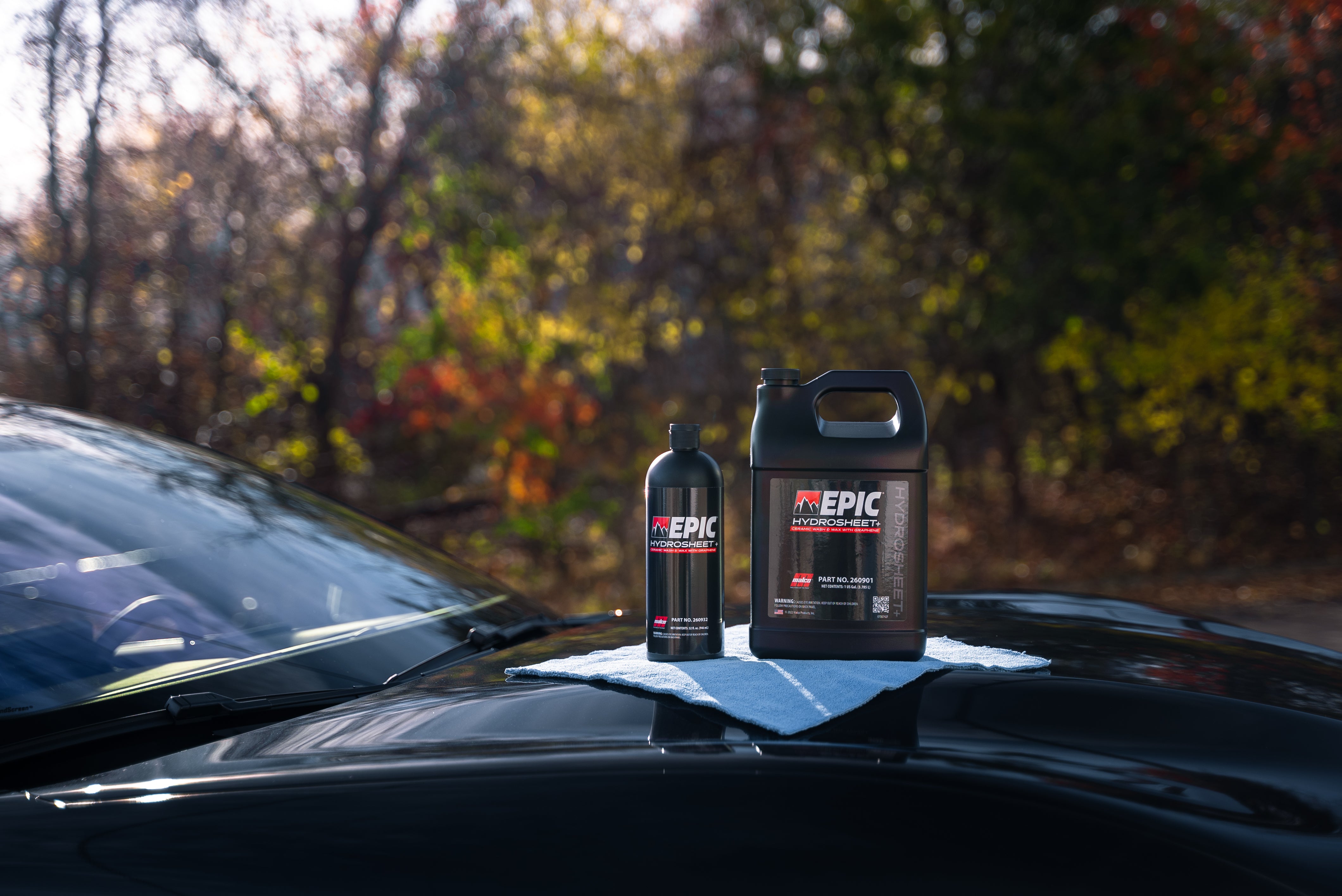 Malco Automotive Epic® Hydrosheet Graphene Wash And Wax