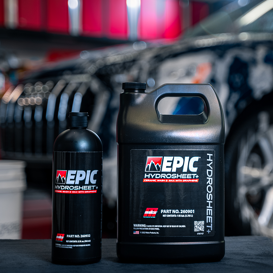 Malco Automotive Epic® Hydrosheet Graphene Wash And Wax