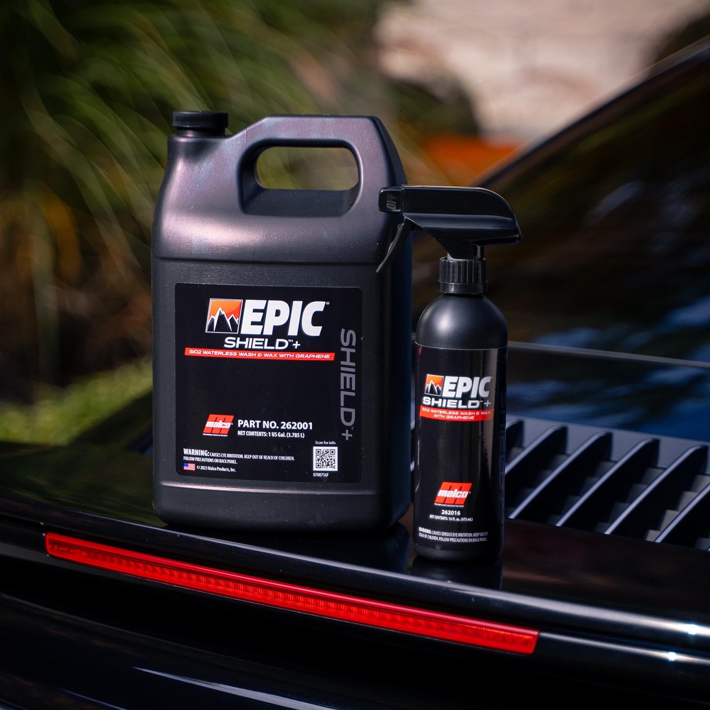 Malco Automotive Epic® Shield™+ Sio2 Waterless Wash & Wax With Graphene