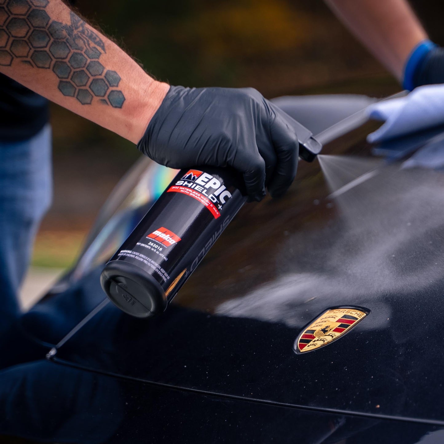 Malco Automotive Epic® Shield™+ Sio2 Waterless Wash & Wax With Graphene