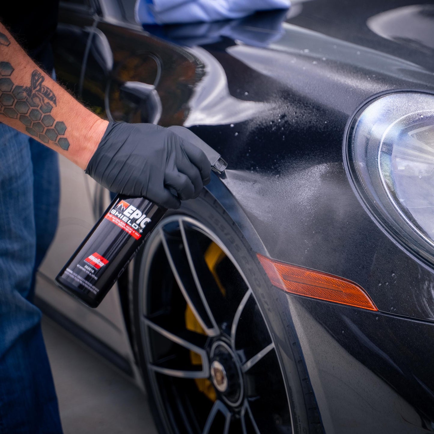Malco Automotive Epic® Shield™+ Sio2 Waterless Wash & Wax With Graphene
