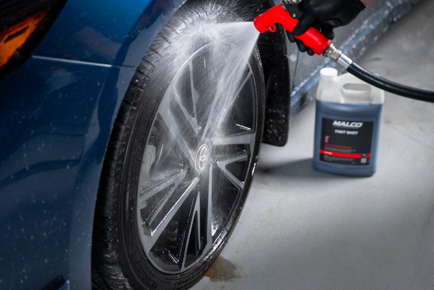 Malco Automotive Fast Shot Wheel & Tire Cleaner Non-acid Formula