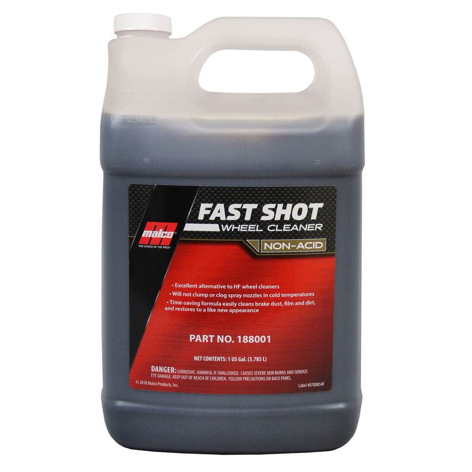 Malco Automotive Fast Shot Wheel & Tire Cleaner Non-acid Formula