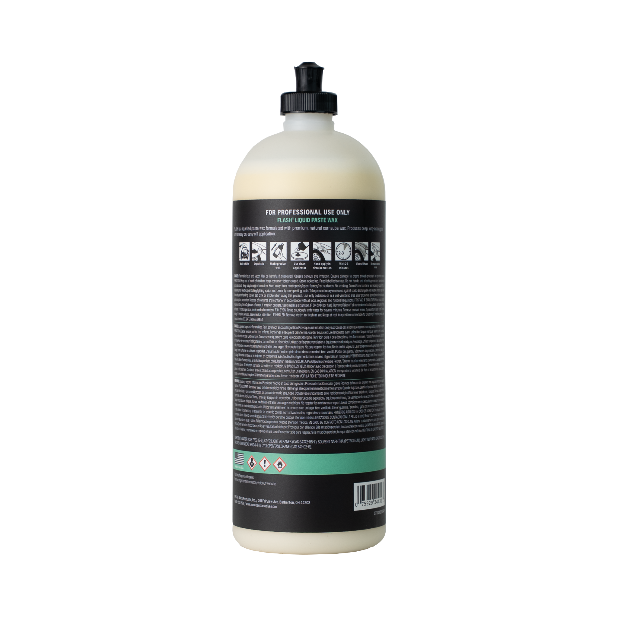 Malco Automotive Flash® Liquid Paste Wax
