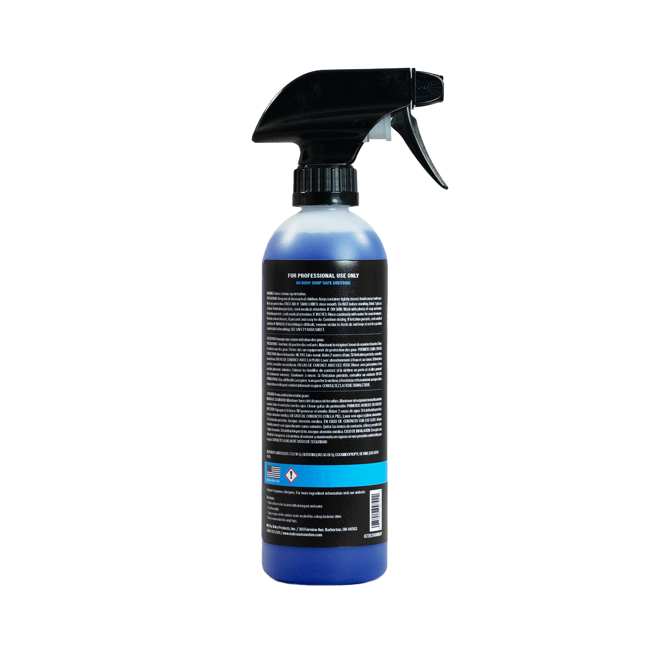 Malco Automotive Ko Body Shop Safe Dressing