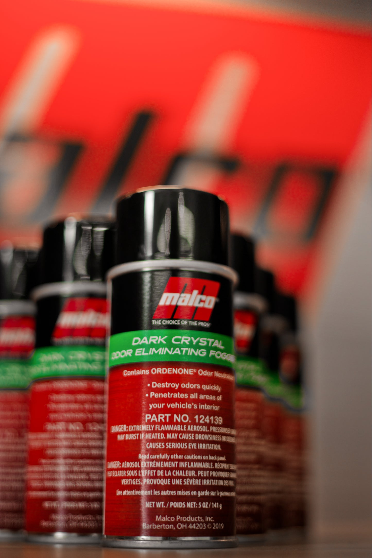 Malco Automotive Odor Eliminating Foggers
