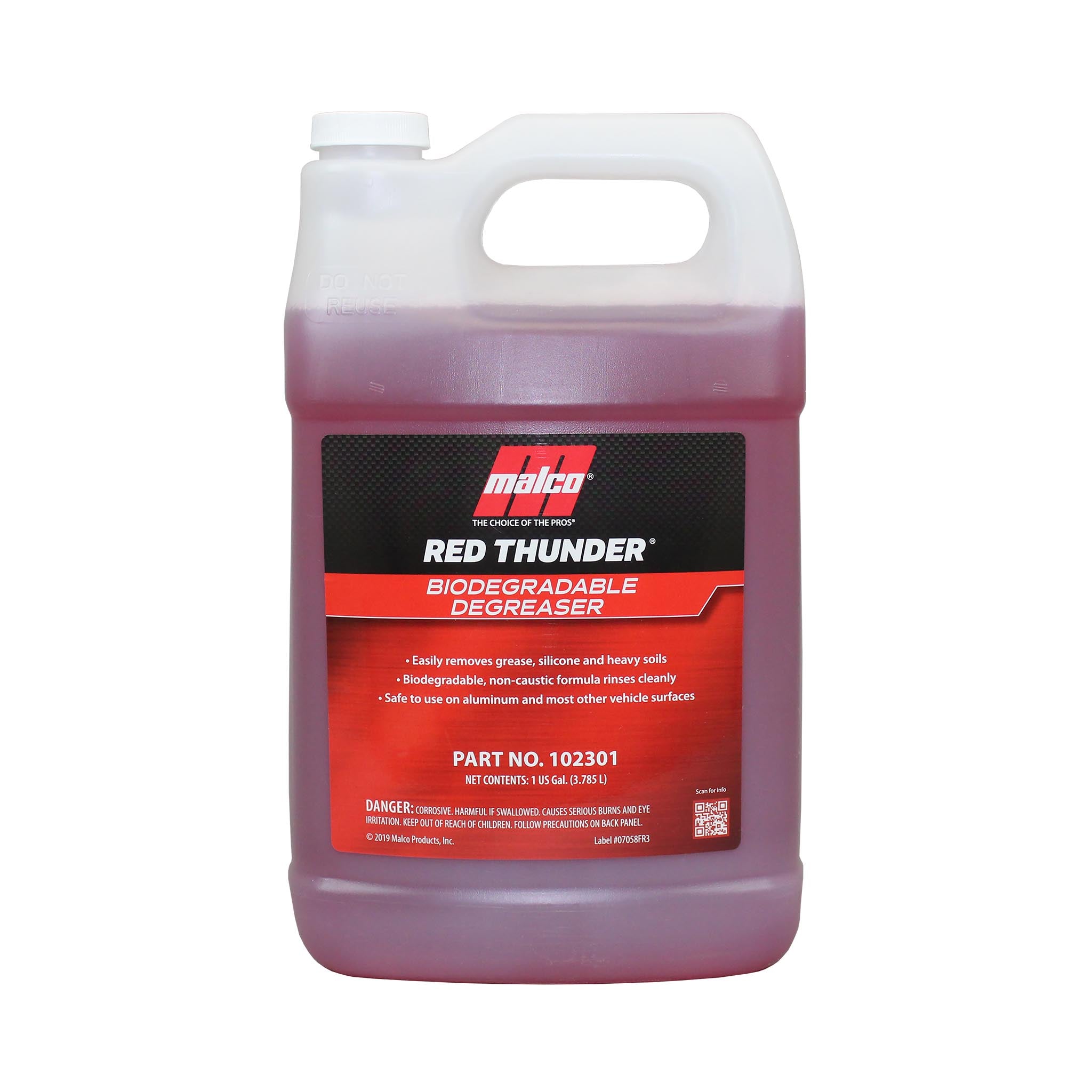 Malco Automotive Red Thunder® Biodegradable Degreaser
