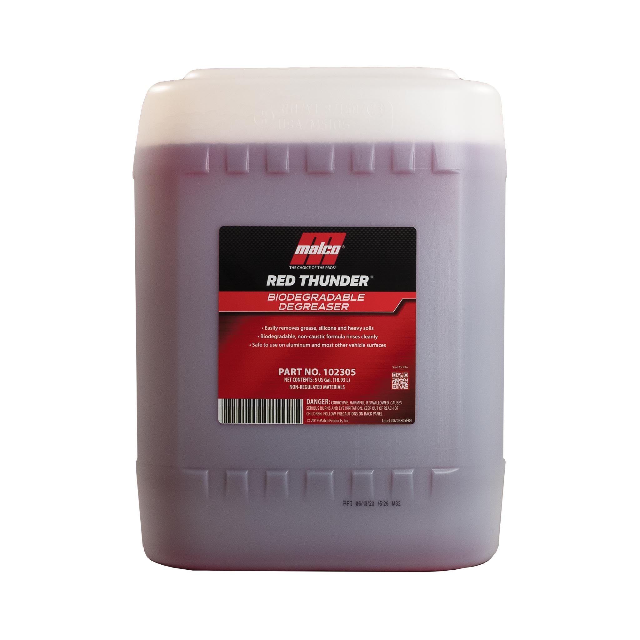 Malco Automotive Red Thunder® Biodegradable Degreaser