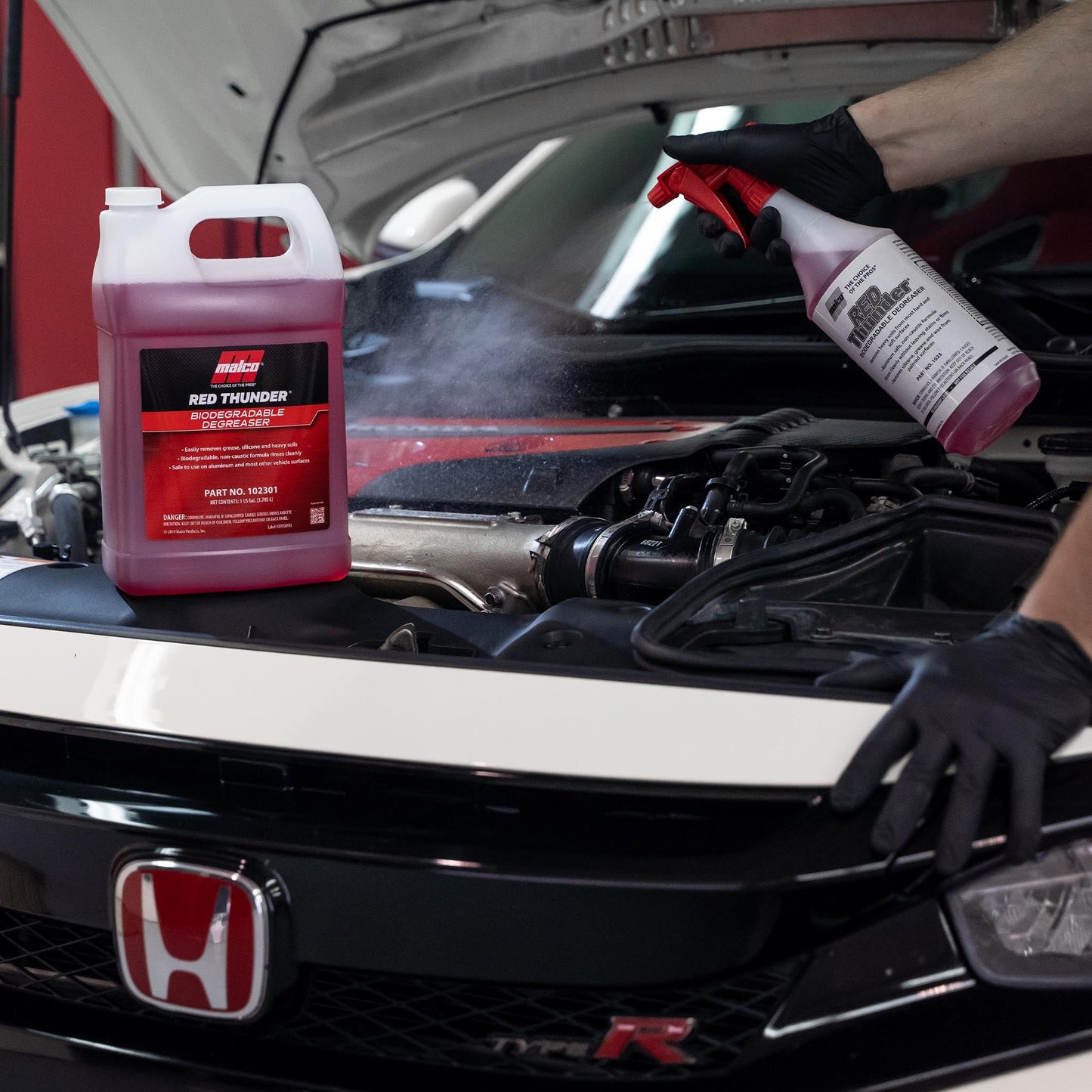 Malco Automotive Red Thunder® Biodegradable Degreaser