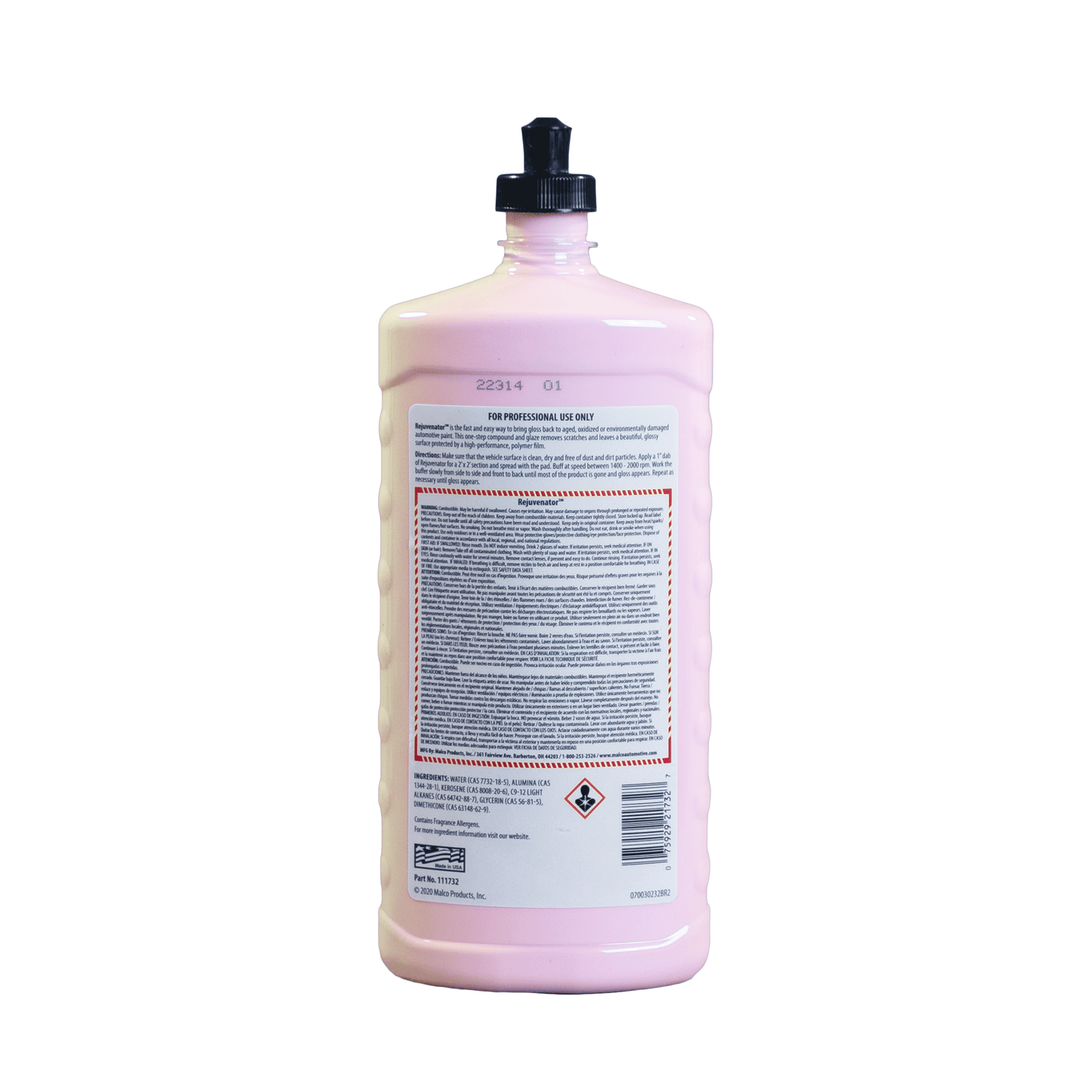 Malco Automotive Rejuvenator™ One-step Auto Paint Restoration